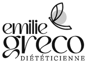 Logo Emilie Greco, diététicienne