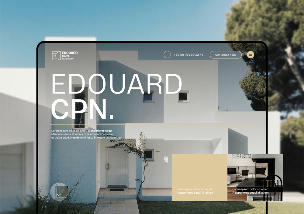 Projet de Edouard CPN conçu par Studio Onze