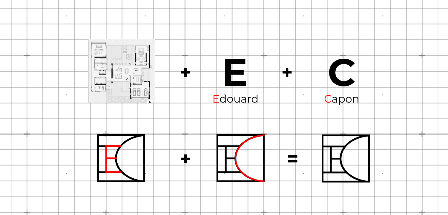 Construction du logo pour Edouard CPN par Studio Onze